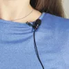 HAMA SMART LAVALIER CSÍPTETHETŐ MIKROFON, FEKETE