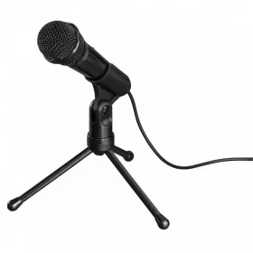   HAMA MIC-P35 UNIVERZÁLIS MIKROFON, PC-HEZ ÉS NOTEBOOKHOZ, FEKETE