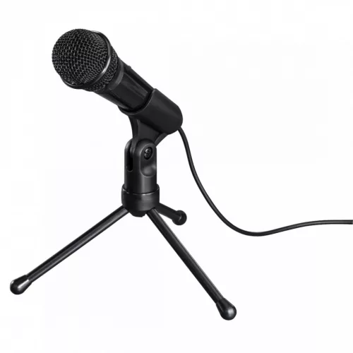 HAMA MIC-P35 UNIVERZÁLIS MIKROFON, PC-HEZ ÉS NOTEBOOKHOZ, FEKETE