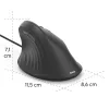 HAMA ECM-500R ERGONOMIC VERTICAL EGÉR, BLACK