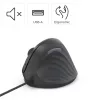 HAMA ECM-500R ERGONOMIC VERTICAL EGÉR, BLACK