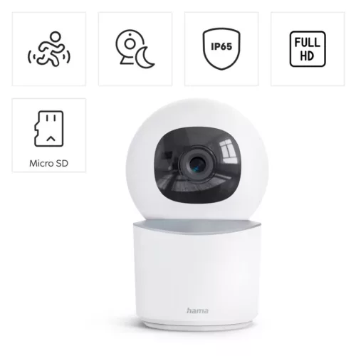 HAMA OKOS WI-FI BELTÉRI KAMERA FHD WHITE