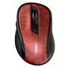 RAPOO M500 MULTI-MODE WIRELESS EGÉR, BLACK/RED
