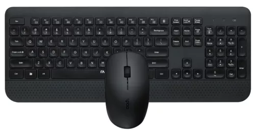 RAPOO X3500 WIRELESS BILLENTYŰZET & OPTICAL EGÉR FEKETE, HU