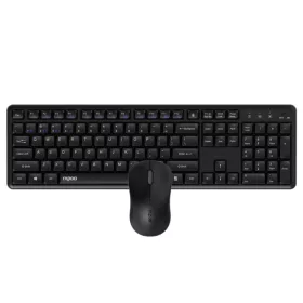   RAPOO 8150M SILENT MULTI-MODE WIRELESS BLUETOOTH BILLENTYŰZET COMBO FEKETE, HU