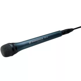   SENNHEISER MD 46 DINAMIKUS RIPORTER MIKROFON HOSSZÍTOTT NYÉLLEL, KÉK