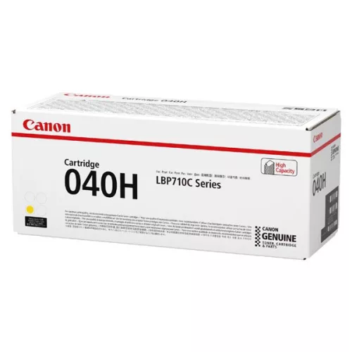 CANON CRG-040H (10K) SÁRGA EREDETI TONER (0455C001)