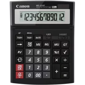 CANON WS-1210T ASZTALI SZÁMOLÓGÉP, FEKETE