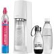SODASTREAM TERRA SZÓDAKÉSZÍTŐ SZETT CO₂-PALACKKAL, 2×1 L + 0,5 L PALACK, FEHÉR