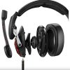 SENNHEISER EPOS GSP 600 VEZETÉKES GAMER HEADSET, FEKETE-PIROS