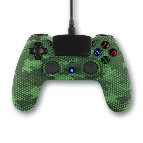 SPARTAN GEAR HOPLITE 2 WIRED GAMEPAD GREEN CAMO (PS4)