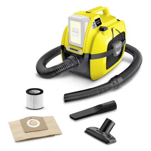 KARCHER WD 1 COMPACT BATTERY (AKKUMULÁTOR NÉLKÜL) SZÁRAZ-NEDVES PORSZÍVÓ