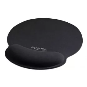 DELOCK ERGONOMIC WITH WRIST REST EGÉRPAD BLACK