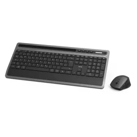 HAMA KMW-600 PLUS WIRELESS BILLENTYŰZET + EGÉR FEKETE, HU