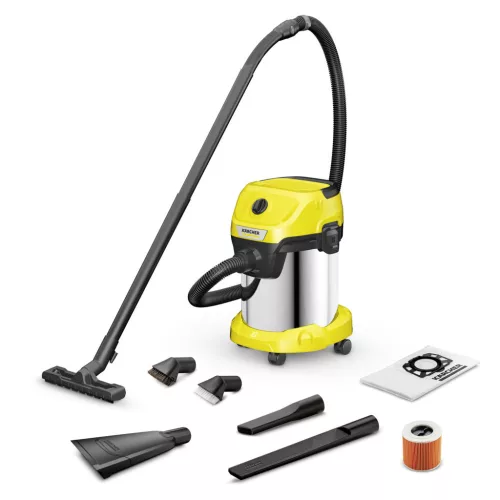 KARCHER WD 3 S V-17/6/20 CAR, SZÁRAZ-NEDVES PORSZÍVÓ