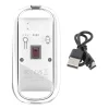MANHATTAN RECHARGEABLE WIRELESS USB EGÉR, TRANSPARENT