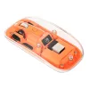 MANHATTAN RECHARGEABLE WIRELESS USB EGÉR, TRANSPARENT/ORANGE