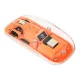 MANHATTAN RECHARGEABLE WIRELESS USB EGÉR, TRANSPARENT/ORANGE
