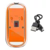 MANHATTAN RECHARGEABLE WIRELESS USB EGÉR, TRANSPARENT/ORANGE
