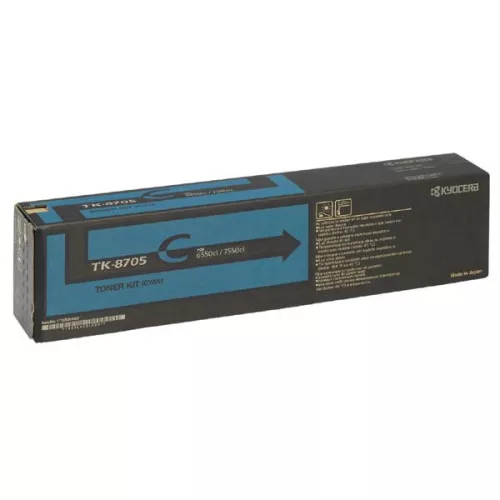 KYOCERA TK-8705C (25K) CIÁN EREDETI TONER (1T00X9CNL0)
