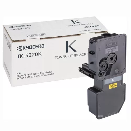 KYOCERA TK-5220B (1.2K) FEKETE EREDETI TONER (1T02R90NL1)