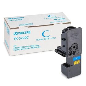 KYOCERA TK-5220C (1.2K) CIÁN EREDETI TONER (1T02R9CNL1)