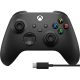 MICROSOFT XBOX SERIES X WIRELESS KONTROLLER, GAMEPAD, BLACK (1V8-00015)