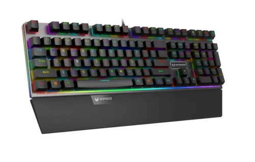 RAPOO V720 RGB MECHANIKUS BILLENTYŰZET FEKETE, HU