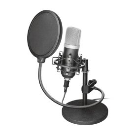 TRUST GXT 252 EMITA STREAMING MIKROFON, USB-S, FEKETE