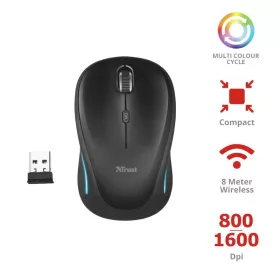 TRUST YVI FX WIRELESS EGÉR, BLACK