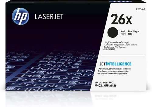 HP CF226X NO.26X FEKETE (9K) EREDETI TONER (CF226X)