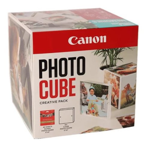 CANON PHOTO CUBE CREATIVE PACK 13X13 KÉPKERET - FEHÉR/KÉK