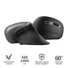 TRUST VERRO ERGONOMIC WIRELESS EGÉR, BLACK