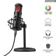 TRUST GXT 256 EXXO STREAMING MIKROFON, USB-S, FEKETE