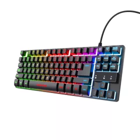 TRUST GXT 833 THADO TKL ILLUMINATED BILLENTYŰZET FEKETE, US