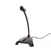 TRUST GXT 215 ZABI LED-ES GAMER MIKROFON, USB-S, FEKETE