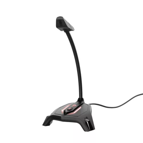 TRUST GXT 215 ZABI LED-ES GAMER MIKROFON, USB-S, FEKETE