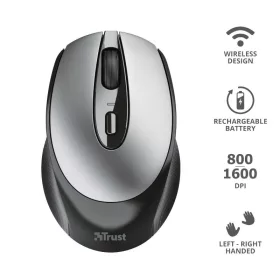 TRUST ZAYA RECHARGEABLE WIRELESS EGÉR, BLACK