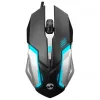 EVEREST SM-G72 RGB GAMER OPTICAL EGÉR, BLACK/SILVER
