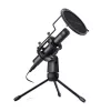 TRUST GXT 241 VELICA ASZTALI STREAMING MIKROFON, FEKETE