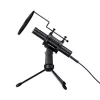 TRUST GXT 241 VELICA ASZTALI STREAMING MIKROFON, FEKETE