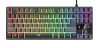 TRUST GXT 833 THADO LED GAMING BILLENTYŰZET FEKETE, HU