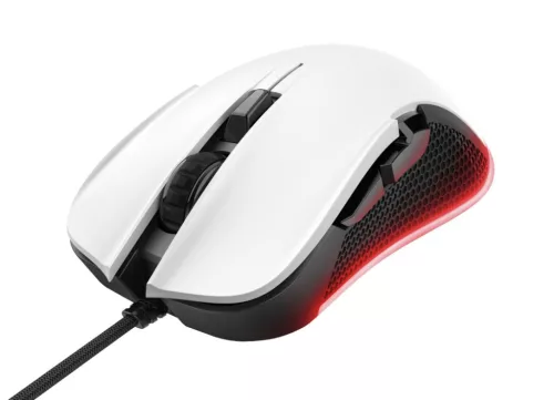 TRUST GXT 922W YBAR ILLUMINATED GAMER EGÉR, WHITE