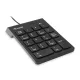 EQUIP USB NUMERIC KEYPAD FEKETE