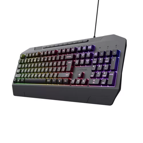 TRUST GXT 836 EVOCX GAMING BILLENTYŰZET FEKETE, US