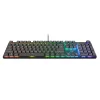TRUST GXT866 TORIX MECHANIKUS RGB BILLENTYŰZET FEKETE, US