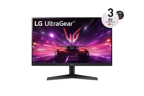 LG 24GS60F-B.AEU, 24", IPS, 16:9, 1920x1080, 180 Hz, 1xHDMI, DISPLAY PORT, LED MONITOR