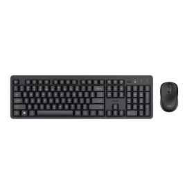   TRUST ODY II SILENT WIRELESS BILLENTYŰZET + EGÉR SET FEKETE, US
