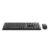 TRUST ODY II SILENT WIRELESS BILLENTYŰZET + EGÉR SET FEKETE, US