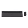 TRUST ODY II SILENT WIRELESS BILLENTYŰZET + EGÉR SET FEKETE, US